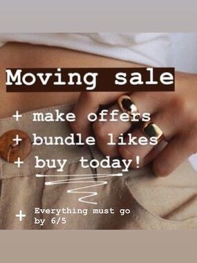 MOVING SALE!!